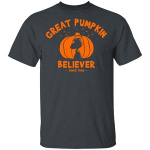 Since 1966 Great Pumpkin Believer Halloween Snoopy T-Shirt