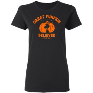 Since 1966 Great Pumpkin Believer Halloween Snoopy T-Shirt