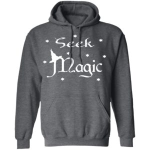 Seek Magic A Witch On The Halloween T-Shirt
