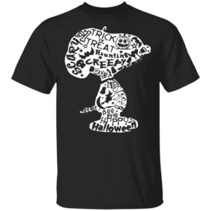 Scary Creepy Happy Halloween Trick Or Treat Snoopy T-Shirt Scary Creepy Happy Halloween Trick Or Treat Snoopy T-Shirt