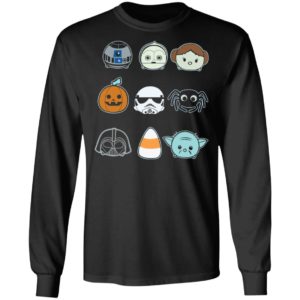 Round And Mini Faces Star Wars Halloween T-Shirt