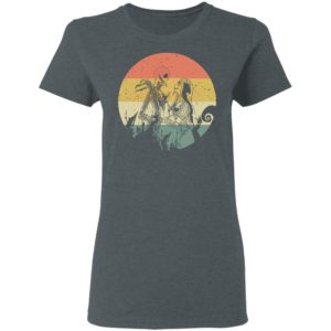 Halloween Town Jack Skellington And Sally Vintage T-Shirt