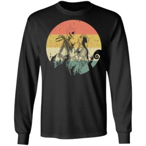 Halloween Town Jack Skellington And Sally Vintage T-Shirt