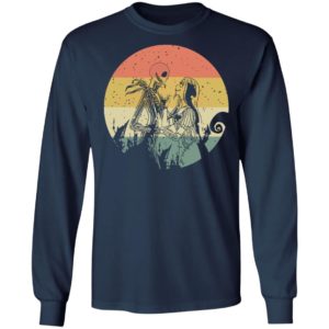 Halloween Town Jack Skellington And Sally Vintage T-Shirt