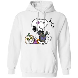 Singing Snoopy Calavera Halloween T-Shirt