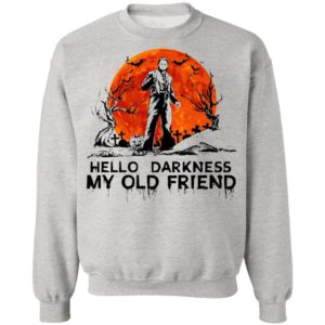 Halloween Leatherface Hello Darkness My Old Friend T-Shirt