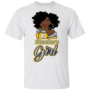 Black Girl Pittsburgh Steelers Shirt