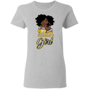 Black Girl Pittsburgh Steelers Shirt