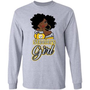 Black Girl Pittsburgh Steelers Shirt