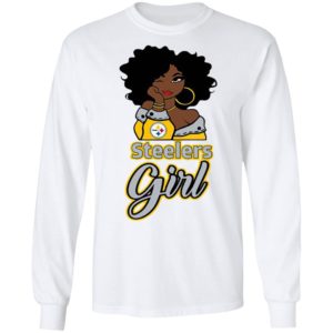 Black Girl Pittsburgh Steelers Shirt