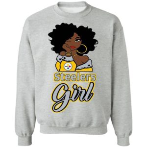 Black Girl Pittsburgh Steelers Shirt