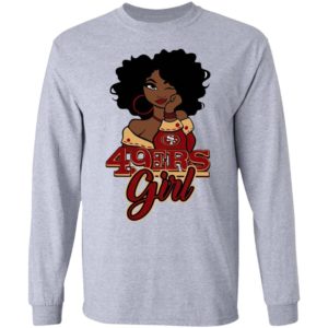Black Girl San Francisco 49ers Shirt