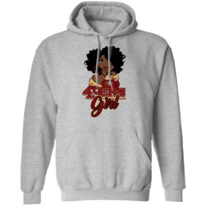 Black Girl San Francisco 49ers Shirt