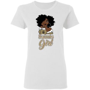 Black Girl Oklahoma Saints Shirt