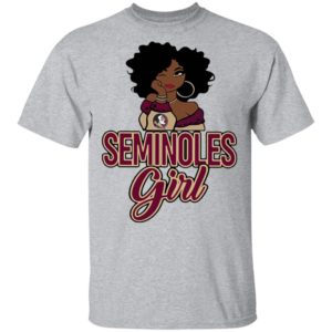 Black Girl Florida State Seminoles Shirt
