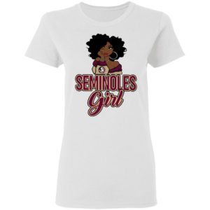 Black Girl Florida State Seminoles Shirt