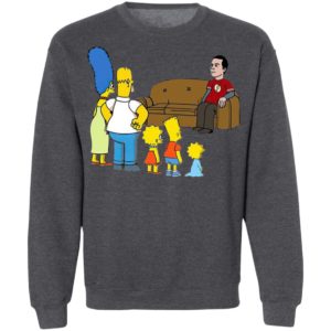 The Simpsons Sheldon Cooper T-Shirt, LS, Hoodie