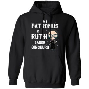 My Patronus Is Ruth Bader Ginsburg RBG T-shirt, LS, Hoodie