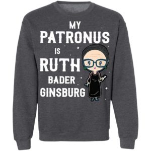 My Patronus Is Ruth Bader Ginsburg RBG T-shirt, LS, Hoodie