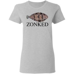 Zonked Fish T-Shirt, LS, Hoodie