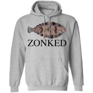 Zonked Fish T-Shirt, LS, Hoodie