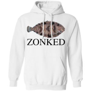 Zonked Fish T-Shirt, LS, Hoodie