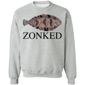 Zonked Fish T-Shirt, LS, Hoodie