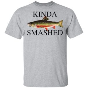 Kinda Smashed Fish Shirt, LS, Hoodie
