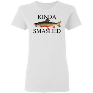 Kinda Smashed Fish Shirt, LS, Hoodie