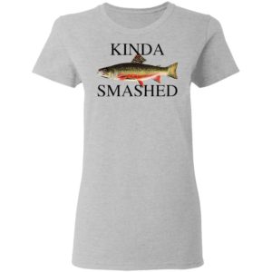Kinda Smashed Fish Shirt, LS, Hoodie