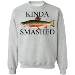 Kinda Smashed Fish Shirt, LS, Hoodie