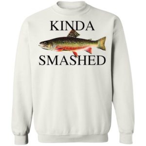 Kinda Smashed Fish Shirt, LS, Hoodie