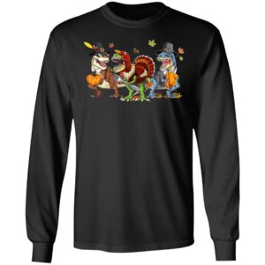 Dinosaurus Halloween Thanksgiving T-Shirt, LS, Hoodie