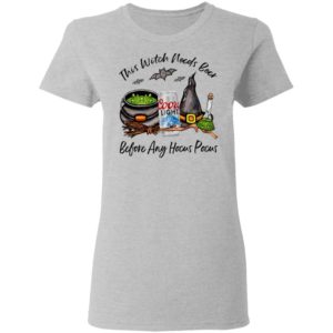 Coors Light Can This Witch Needs Beer Before Any Hocus Pocus T-Shirt