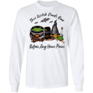 Guinness Can This Witch Needs Beer Before Any Hocus Pocus T-Shirt