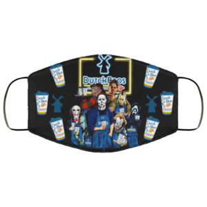 Dutch Bros Coffee Halloween Face Mask