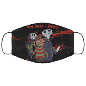 Ded Dedd N Deddy Halloween Face Mask