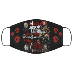 Chucky Jason Leatherface Michael Myers Ghostface Halloween Face Mask