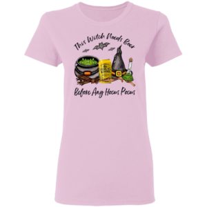 Samuel Adams Summer Ale Seasonal Can This Witch Needs Beer Before Any Hocus Pocus Shirt