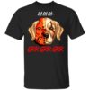 Skeleton Happy Halloween Dog T-Shirt