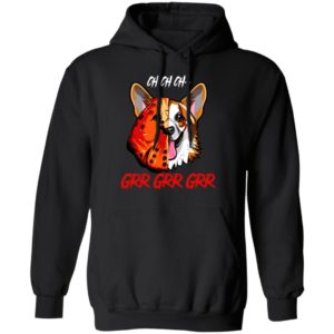 Jason Voorhees Corgi Ch Ch Ch Grr Grr Grr Halloween T-Shirt