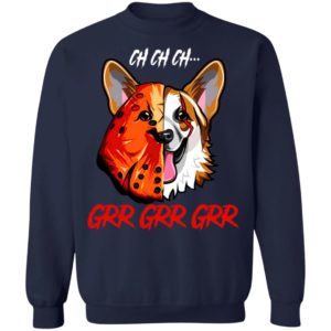 Jason Voorhees Corgi Ch Ch Ch Grr Grr Grr Halloween T-Shirt