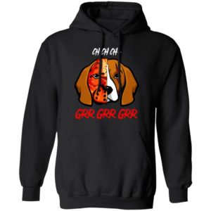 Jason Voorhees Beagle Ch Ch Ch Grr Grr Grr Halloween T-Shirt