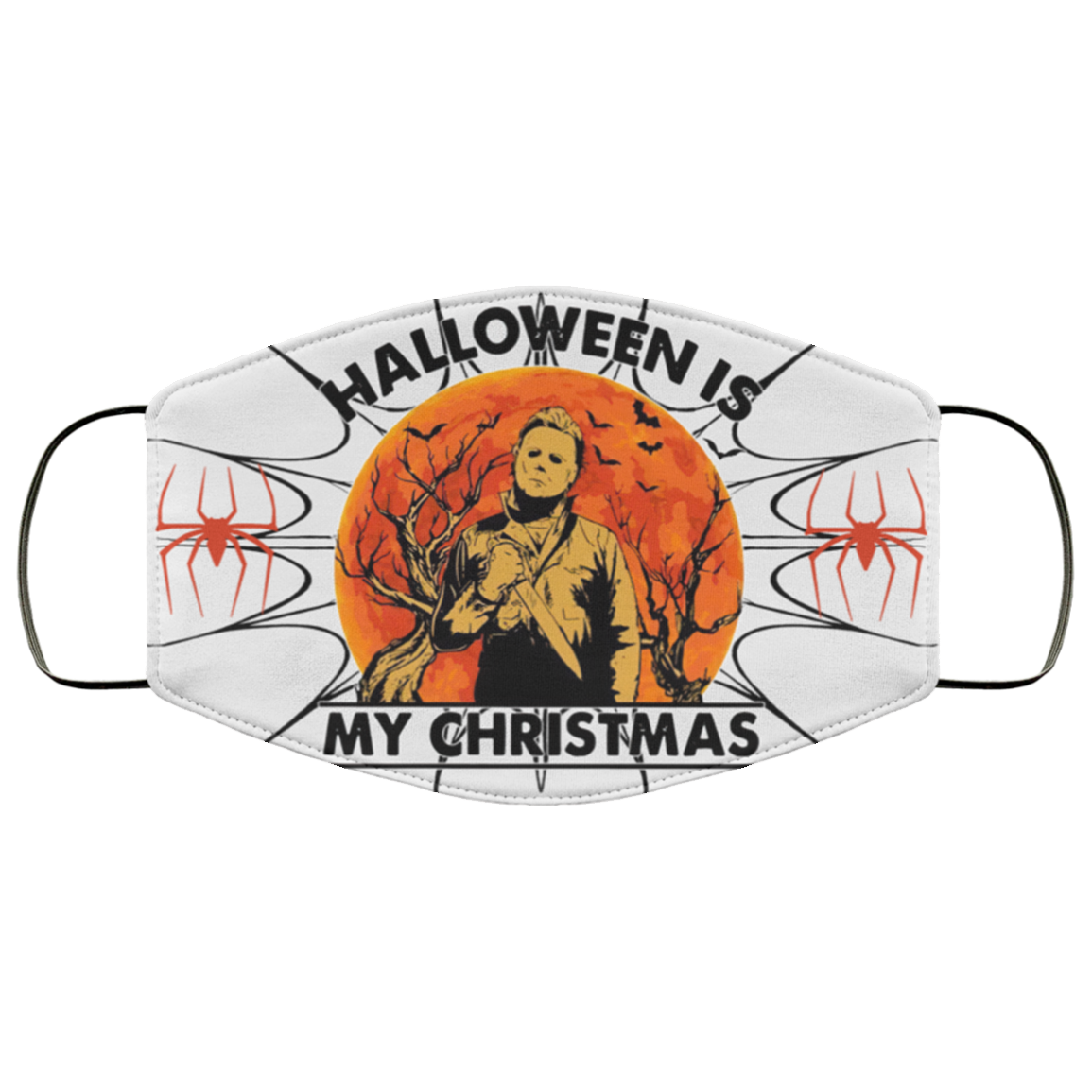 Halloween Is My Christmas Michael Myers Face Mask