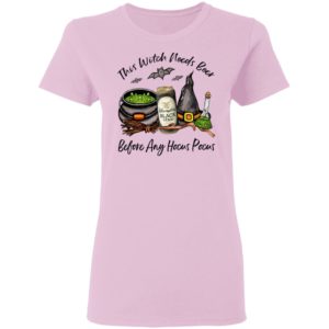 Yuengling Black Tan Can This Witch Needs Beer Before Any Hocus Pocus Halloween T-Shirt
