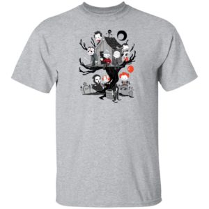 Horror Friends Halloween T-Shirt, LS