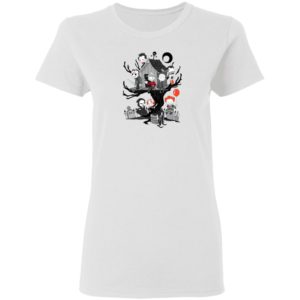 Horror Friends Halloween T-Shirt, LS