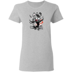Horror Friends Halloween T-Shirt, LS