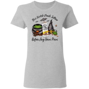 White Claw Mango This Witch Needs Seltzer Before Any Hocus Pocus Halloween T-Shirt