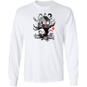 Horror Friends Halloween T-Shirt, LS